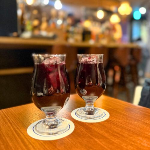 クラフトサワーや、ハウスワイン、大阪産サングリア