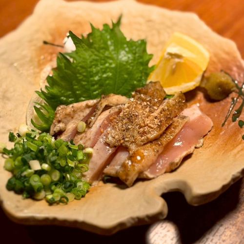 京赤地鶏むねたたき