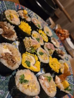 贅沢！キンパ盛り合わせ（４人前）