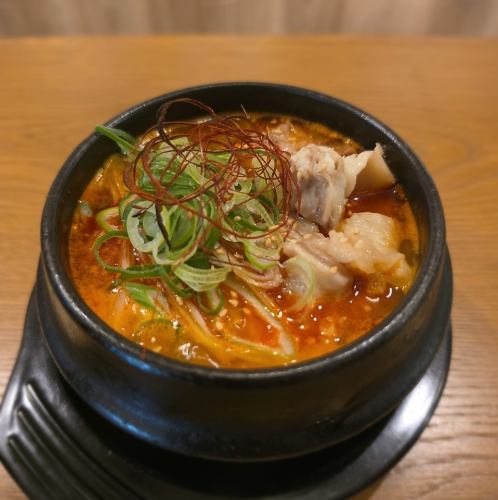 国産牛すじ入りスンドゥブ