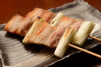 [Pork skewers] Pork green onion