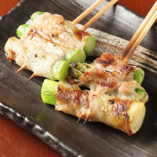 [Vegetables/Creative skewers] Asparagus pork rolls