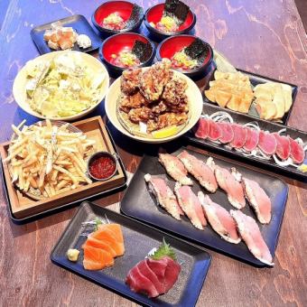 [All-you-can-drink included] Basic plan: 9 dishes, 3,480 yen (tax included)