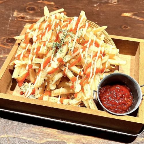 fries mentaiko mayo