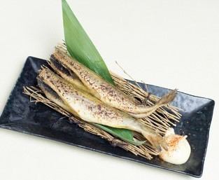 Grilled small fish