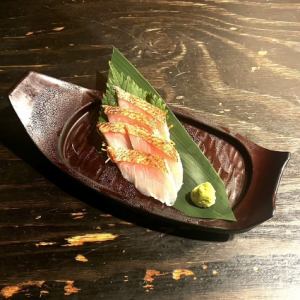 Golden sea bream sashimi