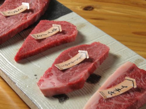 Enjoy the carefully selected meat selected by the connoisseur of the store◎