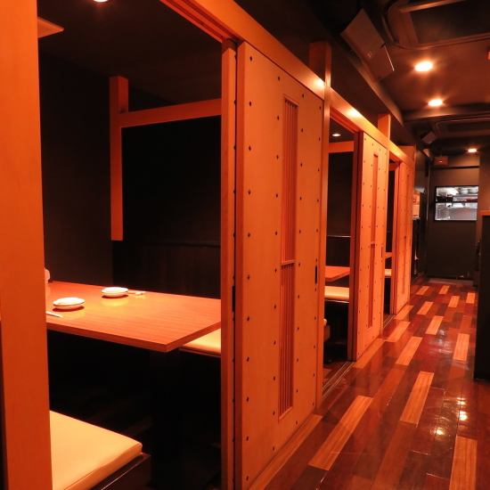 The store has a great atmosphere ♪ We have private rooms perfect for dates ◎