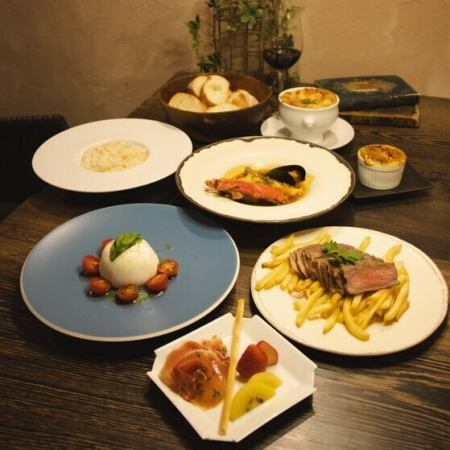 【人気No.1★】Casual Dinner Course 6,600円(税込)