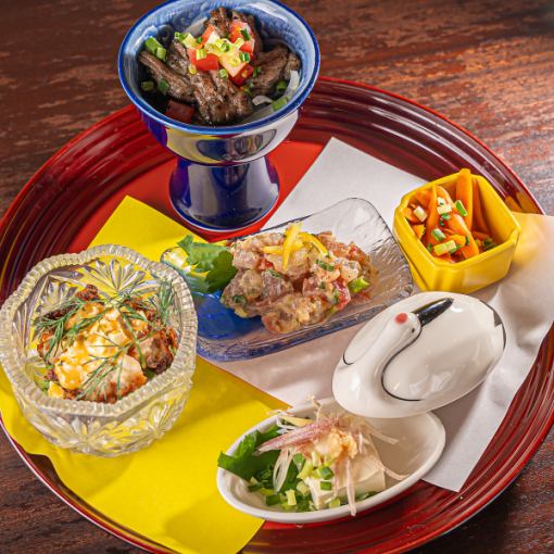 [120 minutes all-you-can-drink included♪] 4 dishes in total! Great value weekday limited course ◇ 3,000 yen (tax included)