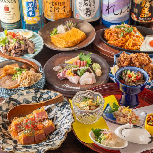 [120 minutes all-you-can-drink included♪] 8 dishes in total! Great value banquet course ◇ 5,000 yen (tax included)