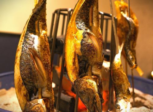 名物！「鯖の原始焼」