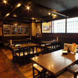 There is plenty of space between the seats, so you can enjoy the banquet in comfort! We offer all-you-can-drink courses starting at 3,800 yen that use carefully selected seasonal ingredients that are perfect for banquets!