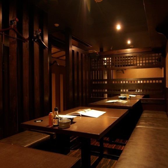 We will guide you on the optimum seat according to the number of people you use ◎ A semi-private room with a calm atmosphere.It is perfect for meals and dates with loved ones, girls' association.Please taste delicious liquor and talk with someone I knew ♪ ♪