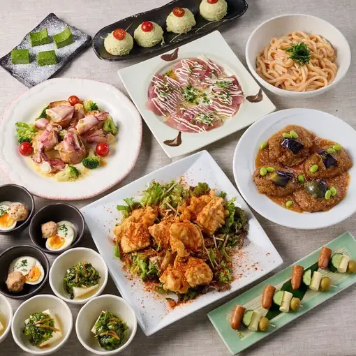 宴会・送別会・歓迎会/エイトおもてなしコース お料理8品　120分飲み放題付き　5000円