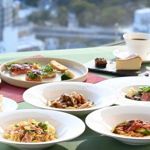 4/1～新登場■～シェフ渡部 就任記念メニュー～選べるパスタが彩るランチタイム「スカイランチ」