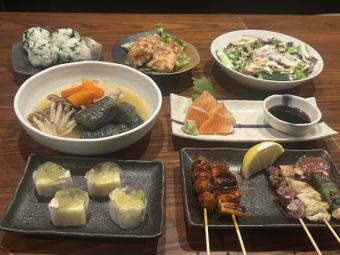 【2H飲放付】全8品3,500円!定番メニューが勢ぞろい!鶏料理を堪能