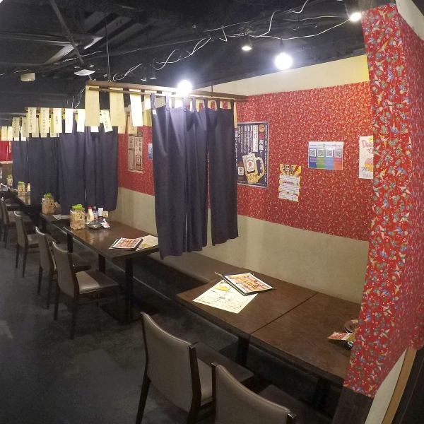 The best location 1 minute walk from Kitakoshigaya! Located on the 3rd floor of the building! Lots of lanterns hang on the ceiling and friendly staff welcomes customers! The overflowing public feeling is popular with customers!