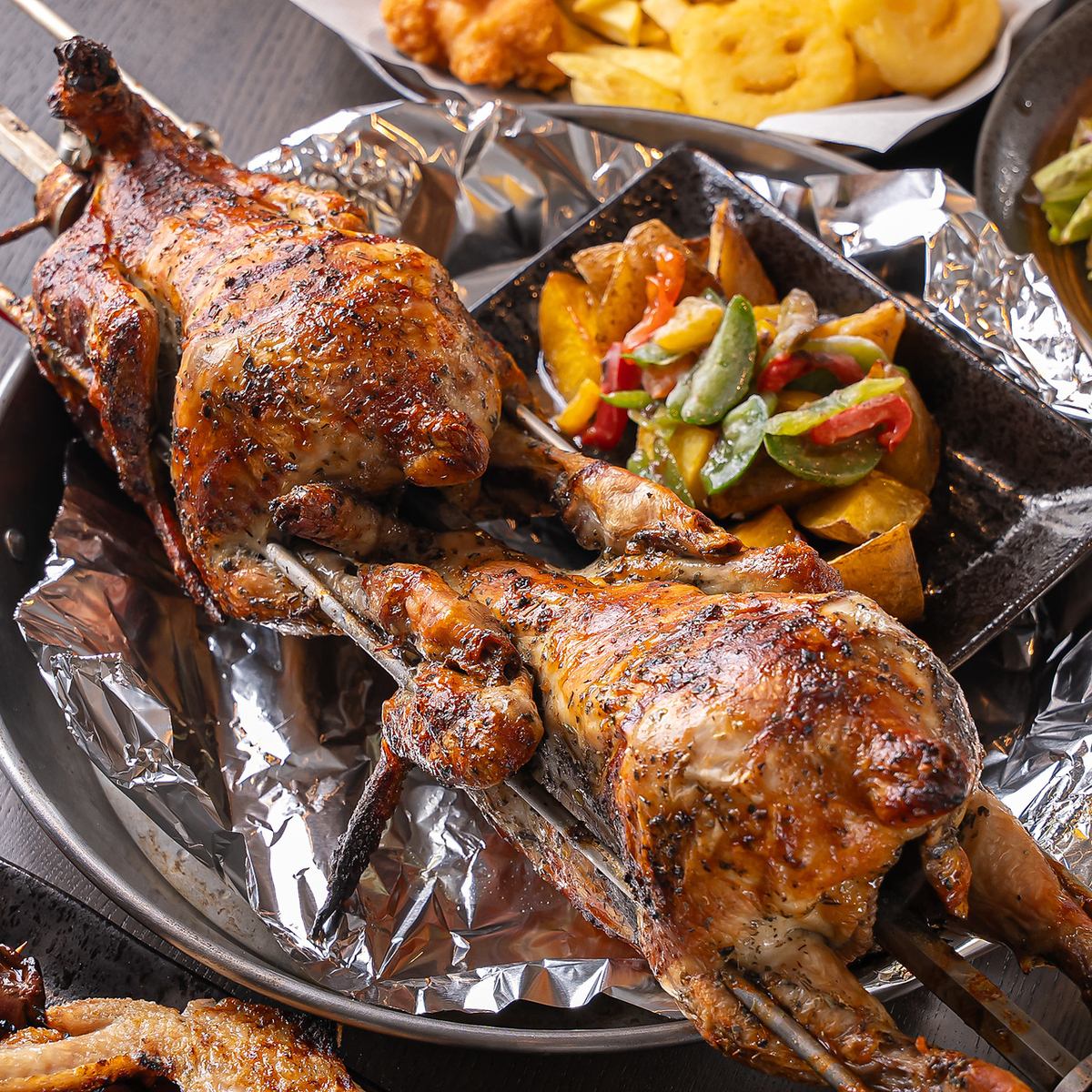 All the dishes, including the famous rotisserie chicken, are reasonably priced and great value for money.