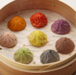 Colorful Xiaolongbao (4 pieces)