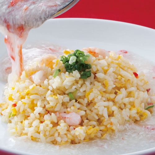 Crab Fried Rice with Thick Sauce