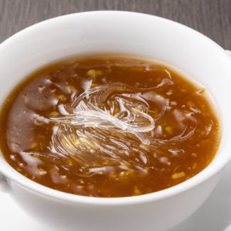 Shark fin soup