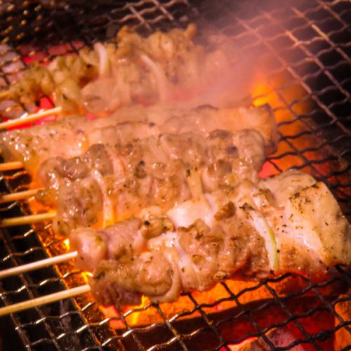 [Charcoal grilled yakitori] Hand-made every day! Charcoal grilled skewers that highlight the skill of our artisans