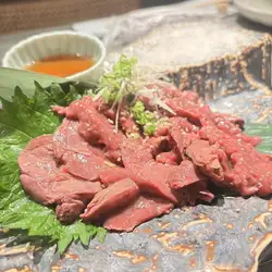 Free-range chicken tataki