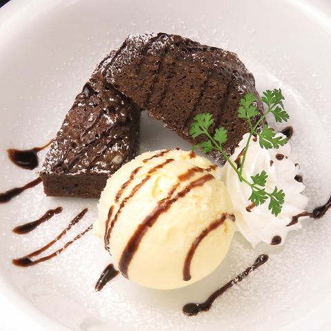 ガトーショコラ～バニラアイス添え～