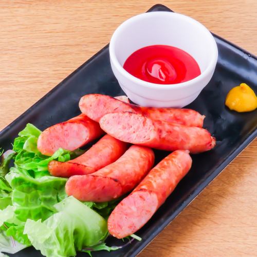 おいしいウインナー炙り焼き