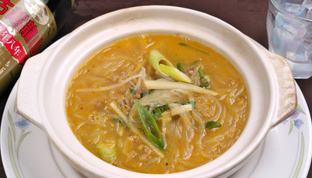 Braised Shanghai crab miso and glass noodles
