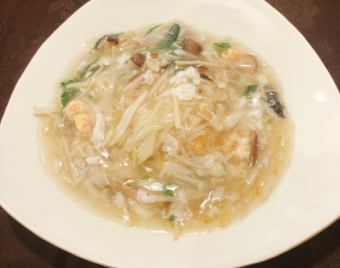 Shanghai-style Fried Rice with Thick Sauce