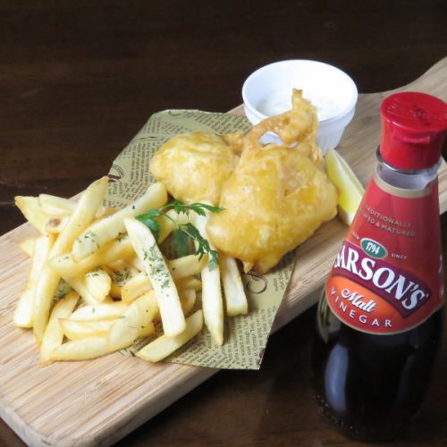 [Directly told by Mr. Callum, who was also selected as No. 1 in the UK!] Marriage of fish & chips and Guinness beer