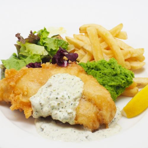 traditional fish and chips