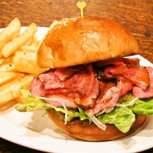 edinburgh roast beef burger