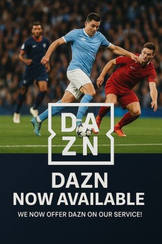 遂に当店でDAZN視聴可能！