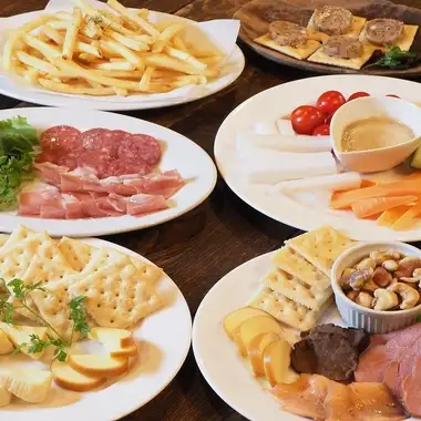 【二次会からのライトコース】自家製レーズンバター等軽めで気軽に楽しめる全4品1100円(税込)