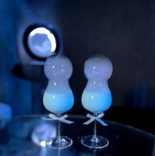Deep-sea themed cocktails