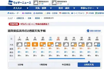 梅雨の中休み?