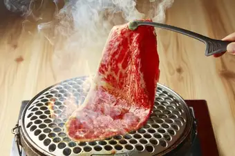 近江牛大判赤身焼きしゃぶ 1人前