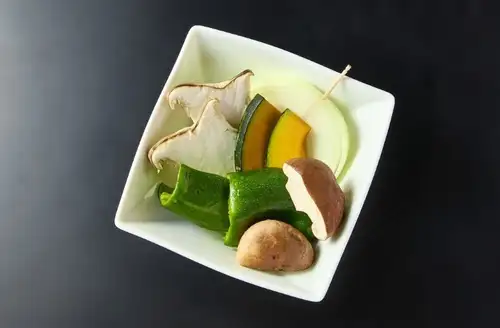 季節の焼き野菜盛り合わせ