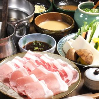 白金五花肉&里脊肉套餐 3,000日元（含税）
