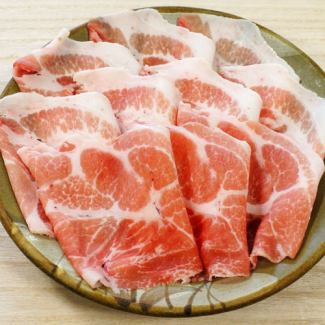 《しゃぶしゃぶ》国産豚肩ロース定食