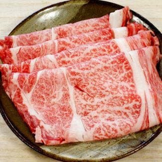 《しゃぶしゃぶ》A5佐賀牛特選ロース定食