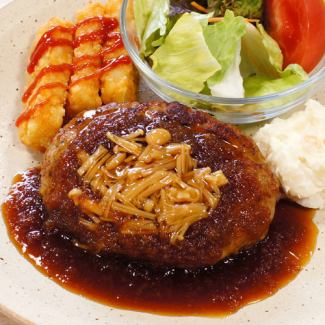 自家製和風ハンバーグ定食