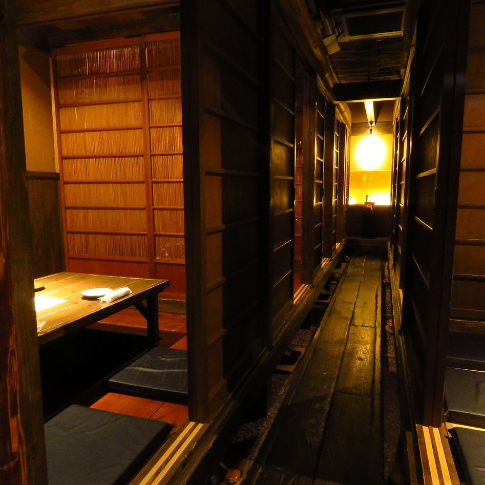 [All seats are private rooms with sunken kotatsu seats] You can relax in a private space♪
