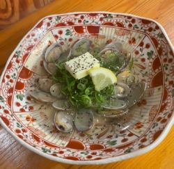 Sake Steamed Clams / Buttered Clams