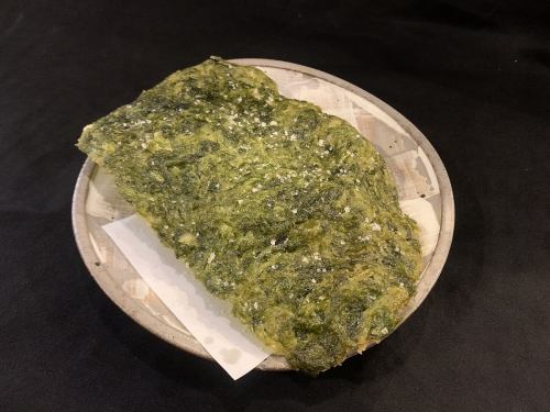 あおさ海苔パリパリ揚げ