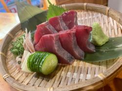 Bonito sashimi