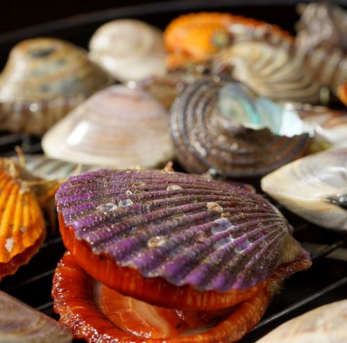 鮮度抜群の浜焼き!